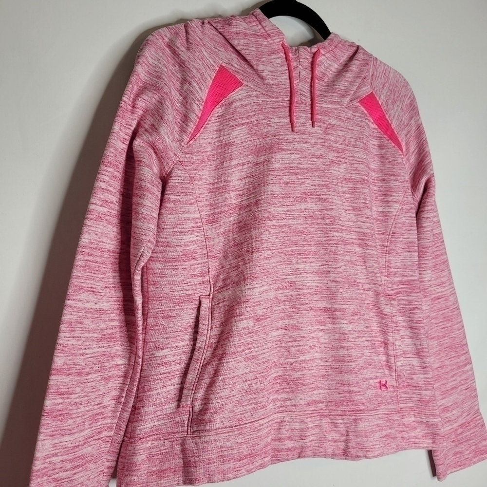 Under Armor Storm Pink Hoodie Sweatshirt - Picture 3 of 12